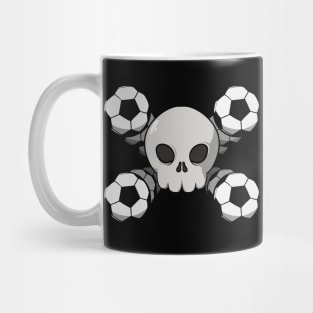 Soccer crew Jolly Roger pirate flag (no caption) Mug